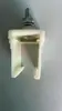 Clip Abrazadera Colgador de Línea de Contacto Unipolar Conector de Aluminio Soporte de Montaje con Ojal Funda Protectora Aislante Tapa Final de Caja Accesorios para Cable Deslizante