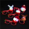 Raqueta navideña brillante, gafas de peluche navideñas, diadema navideña, diadema navideña, serie navideña brillante, venta al por mayor