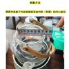 Tetera de Vidrio con Asa, Tapa, Infusor Interno, Asa Lateral, Accesorios, Tornillos, Vidrio de Borosilicato Alto, para Hervir Agua, Preparar Té y Preparación de Té para la Salud