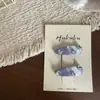 Novo grampo de cabelo BB de cetim com strass em formato de gota de água, prendedor de cabelo, grampo de cabelo, clipe para franja