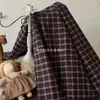 Tela de Cuadros Teñida en Hilo de Algodón, Tela Teñida en Hilo Estilo Retro Ns, Ropa de Algodón Estilo Coreano para Mujer, Ropa Infantil, Bolsas Familiares
