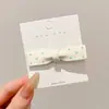 Pinza lateral para el cabello simple y elegante para mujer, sin costuras, fresca y estilosa, alto valor estético, accesorio para el cabello suave y versátil