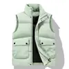 Chaleco de algodón para otoño e invierno, engrosado y cálido, chaleco exterior para hombre, moderno y versátil, chaleco de algodón de corte holgado para hombre
