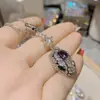 Versa Europeu e Americano personalidade forma de cobra terno feminino banhado a ouro retrô moda exagerado pulseira aberta hip hop colar moderno legal