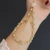 Nuevo Encanto para Teléfono con Perlas de Concha y Cristales, Estilo Dulce y Fresco, Encanto de Muñeca de Atmósfera de Gama Alta de Nicho para Bolsos