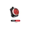 Luz para Bicicleta Juego de Luces Delantera y Trasera Luz para Bicicleta Recargable por USB Bicicleta de Montaña Luz de Advertencia COB de Alto Brillo T