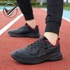 Tênis Esportivo Masculino Primavera e Verão Novo Couro Impermeável Respirável Tênis de Corrida Masculino para Viagem ao Ar Livre Versátil Moda Casual para Homens