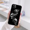 Funda para teléfono XR con diseño de calavera oscura de marca de moda para iPhone 15, nueva, europea y americana, con diseño de fantasma femenino de Halloween.
