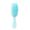 Pente Massageador de Silicone Espesso com Dentes Cônicos Grandes para Lavar o Cabelo, Ferramenta de Lavagem Diária para Cabelo, Especializado para Limpeza do Couro Cabeludo e Cuidados com o Cabelo