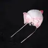 Tapón Anal de Silicona con Forma de Cola de Conejo y Lazo, Cola de Garra de Gato para Cosplay, Accesorios de Juego de Rol para Parejas, Juguetes Sexuales