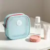 Bolsa de tocador de viaje para playa, Bolsa ligera para exteriores, Bolsa de almacenamiento de malla de mano, Bolsa portátil para lápiz labial y maquillaje al por mayor