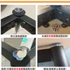Patas de Mesa de Comedor de Baldosa de Pizarra Simple Estante para Escritorio de Oficina Base de Soporte Metálico Marco de Mesa Patas de Mesa de Mármol Lujo Ligero