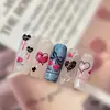 Pegatinas de Arte para Uñas Yitu Corazón en Relieve Patrón de Hormiga Pegatinas de Arte para Uñas Estilo Dulce Fresco Milenio Accesorios de Pegatinas al por Mayor Yt7509