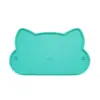 Mantel con Cabeza de Gato Alfombrilla para Mascotas de Silicona Mantel para Mascotas de Amazon Alfombrilla Portátil para Coche de Mascota Cojín para Mascotas Fácil de Limpiar