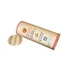 Bote Redondo de Hojalata para Té, Tarro Metálico Sellado para Té de Jazmín, Dulces, Granos de Café, Hojas de Té con Tapa Abatible Personalización