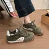 Nuevas Zapatillas Deportivas Vintage para Mujer 2026 con Remaches, Suela Gruesa, Diseño Color-Block, Cordones Dobles, Deportivas, Antideslizantes, Cómodas, Calzado Casual