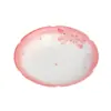 Soporte de Tetera Cerámico Blanco Porcelana Blanca Arcilla Jade Dinastías Tang y Song, Juego de Té Kung Fu, Accesorios para Ceremonia de Té del Hogar, Bandeja para Snacks de Té, Plato de Frutas