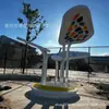Pérgola de Fibra de Vidrio para Exteriores, Jardín, Árbol, Estanque, Paisaje, Pabellón Cuadrado, Forma Única, Patio Decorativo, Pabellón Parasol