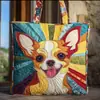 2026 Nueva Serie Transfronteriza de Cachorros Estampado Digital Bolso de Hombro Acolchado de Moda