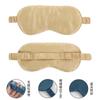 Máscara de Ojos Bloqueadora de Luz, Sin Presión, con Estampado de Seda, Estilo Simple, Ligera y Cómoda, Protección Ocular tipo Antifaz, Completamente Ligera y Portátil
