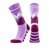 Calcetines de Esquí Transfronterizos para Niños, Suela de Felpa Engrosada, Antideslizantes, Transpirables, Absorbentes de Impacto, Calcetines Largos, Calcetines de Nieve para Deportes al Aire Libre, Venta al por Mayor