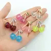 Fabricante de Accesorios de Joyería DIY de Cerezas Pequeñas de Colores, Joyería DIY Hecha a Mano de Dibujos Animados de Alta Calidad, Joyería DIY de Alta Calidad