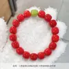 Madao ChenggongPulsera de Bodhi Enrollada en Carbón Pulsera de Raíz de Bodhi Estilo Tibetano para Sostener y Aliviar el Estrés para Estudiantes