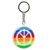 Accesorios de llavero de amor apasionado transfronterizo y paz DIY para bolsa adornos de bolsa nicho PVC caucho blando llavero en stock