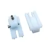 Placa de Suela de Prensatelas de Doble Rueda Trf1 T35 Placa de Suela de Doble Surco Accesorios para Máquina de Coser Prensatelas de Rodillo de Cama Plana Cuero