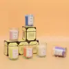 Copo de Vidro Ins Vela Perfumada Dia dos Namorados Vela Perfumada Lembrancinha Copo de Vela Decoração de Aniversário Quarto de Menina
