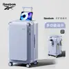 Nueva Maleta Grande de Apertura Frontal Reebok 24 pulgadas Estuche de Viaje de PC con Capacidad Expandible 28 pulgadas