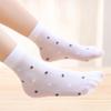 Medias Cortas Finas de Primavera y Verano para Niños Calcetines Rectos de Terciopelo Niños y Niñas Medias Finas de Seda de Cristal para Adultos