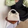 Bolso de Mano Pequeño Elegante de Gama Alta para Mujer 2026 Nuevo Modelo Versátil Plegado Hombro Cruzado Moda Bolso Tote Acolchado