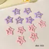 Pinzas para el Cabello de Estrella Lindos Clips Pequeños de Colores Accesorios para el Cabello Pinzas Laterales para Mujer Estilo Coreano Pasadores de Estrella de Cinco Puntas Pinzas para el Flequillo Venta al por Mayor