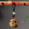 Sândalo Dourado Nova Versão dos Doze Signos do Zodíaco Pingente para Celular Pingente de Madeira para Bolsa Chaveiro Argola Lembrancinha