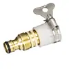 Torneira de máquina de lavar conversão torneira de cobre conector multifuncional conexão de água padrão pistola de lavagem de carro conexões de tubo de água macia