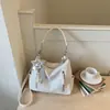 Bolso bandolera casual simple y relajado estilo coreano, adecuado para ir al trabajo, elegante y moderno, adecuado para la escuela, bolso de mano multifuncional de gran capacidad