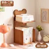 Prateleira de Armazenamento para Mesa, Prateleira de Canto para Bancada, Pequena Estante de Livros, Prateleira Multicamadas, Prateleira Organizadora de Escritório, Prateleira de Armazenamento