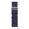 Adequado para pulseira de couro de maçã pulseira Hermes iwatch pulseira de relógio ApplewatchS9 couro de microfibra