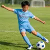 Conjunto de Uniforme de Fútbol para Niños y Niñas, Uniformes de Entrenamiento de Verano para Estudiantes, Uniformes de Equipo de Competición, Playeras Deportivas de Fútbol Personalizadas