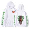 Sudadera Estampada con Código Europeo Transfronterizo Motosierra Sudadera con Capucha Gótica para Hombre y Mujer