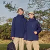 Ropa Nueva de Otoño e Invierno para Exteriores Chaqueta Cortavientos Tres en Uno para Hombres y Mujeres Parejas Forro Polar Desmontable Traje de Montañismo