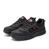 Zapatos de Senderismo para Hombre para Exterior 2025 Nuevos Casual Cálidos Transpirables Cómodos Zapatos de Senderismo Resistentes al Frío Punta Redonda Tacón Plano Zapatos de Protección Laboral