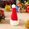 Decoração de Natal Mini Chapéu de Natal Lenço Pequeno Árvore de Natal Atmosfera de Natal Cena de Fantasia Arranjo Acessórios DIY
