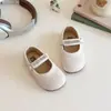 Zapatos de Cuero para Niños Estilo Coreano 2026 Verano Nuevos para Bebé Versátiles para Niños Suela Suave Niña Pequeña Estilo Little Chanel Versátiles Individuales