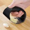 Molinillo de Ajo Manual Doméstico de Acero Inoxidable Anillo Pelador de Ajo Curvado Prensa de Ajo Molinillo de Ajo de Cocina Herramienta para Machacar Ajo