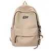 Mochila para Estudiante Universitario Hombre Mochila de Lona Estilo Japonés Ins Simple Gran Capacidad Bolsa de Viaje Mochila para Estudiante de Secundaria y Preparatoria