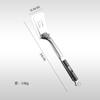 Espátula Pinza Giratoria para Freír Pescado de Acero Inoxidable 304 Girar Pescado Freír Pescado Artefacto Pinza Multifuncional para Bistec Pinza para Tortitas Espátula para Freír de Cocina