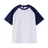 Camiseta raglán de hilo peinado doble 32s, camiseta cultural, camiseta publicitaria, uniforme de clase, uniforme de grupo, estilo para hombre, se puede imprimir o bordar