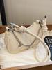 Bolso pequeño de mujer de este año, combina con todo, nueva moda 2024, bolso de mensajero de alta gama de nicho de moda, bolso de axila de primavera y verano